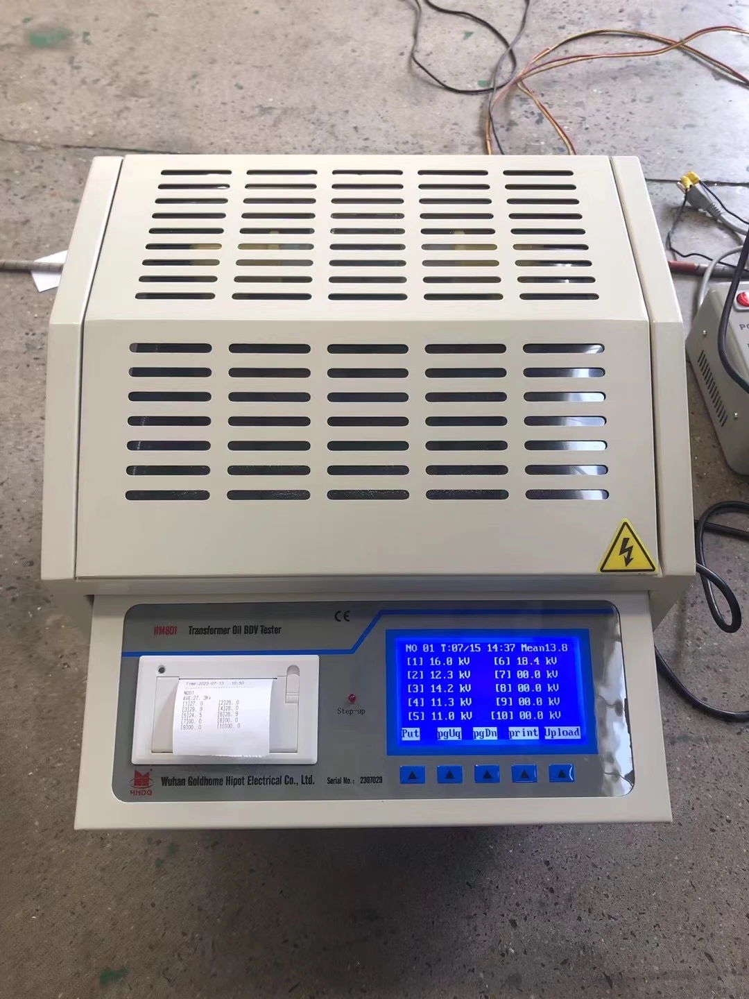 HM801 BDV tester 1 HM801 BDV tester 1